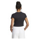 Adidas Γυναικεία κοντομάνικη μπλούζα Future Icons Small Logo Cropped Tee
